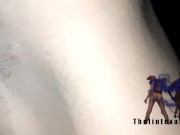 Thot in Texas Thin thot skinny bath butt unicorn bathing bbc creampie white 14/16