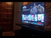 POV PEEING TOGETHER with TEEN GF in the TOILET with BLOWJOB at the end 4K - EPISODE 3 1/16