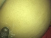 Throwin this fat ass back til He nut all over it