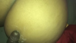 Throwin this fat ass back til He nut all over it