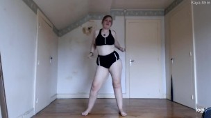 Une BBW fait Du Soprt