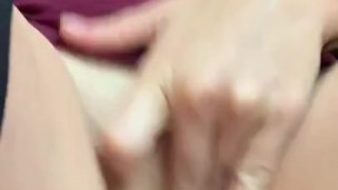 In public Walmart dressing room fingering my wet pussy