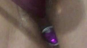 Fucked myself till i squirted