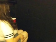 first time at private Gloryhole without husband 2/16