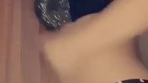 Watch this thick white girl striptease you!!