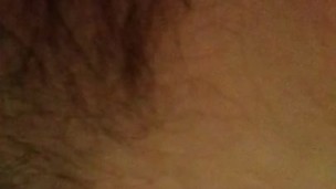 Shaky Cellphone Video Girl Licks Her own VERY HAIRY Armpits, Loves it