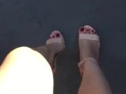 @tici_feet showing my sexy legs tici_feet IG tici feet