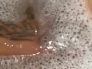 Masturbation in the bath (PLAYTIME)
