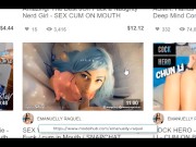 Roulette - Hot Game - Teasing, Twerk ASS, Blowjob - Creampie - Cosplay Girl