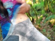 Pissing In The Forest With My Butt Plug In 2/16