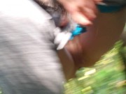 Pissing In The Forest With My Butt Plug In 5/16