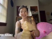 Bubble Butt Teen Bambi Bluu Fucked Hard in Boot Heels and Fishnets POV 7/16