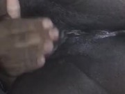 Love seeing cum drip down my pussy
