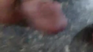 Masturbating