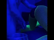 White Thug Fucks Ebony Stripper Backshots (CUMSHOT) 1/16