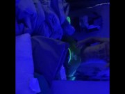 White Thug Fucks Ebony Stripper Backshots (CUMSHOT) 12/16