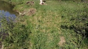 Трахнул незнакомку в Лесу ))) Она Ждала Когда ее трахнут )))