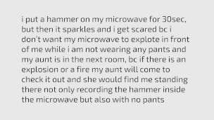 i put a hammer in my microwave