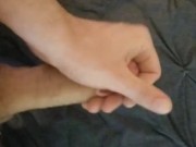Imagining That You're with Me Makes Me Cum All Over a Clean Bedspread