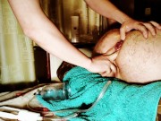 She pumped up my prolapse and sucked it 16/16