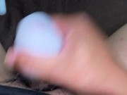 包茎男子　TENGA eggでオナニー - Screenshot 12 of 16 - Masturbation