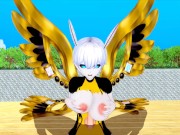 Sex with  MOTHRA 3D HENTAI