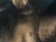 Sucking dick in the car someone was looking lol