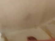 Masturbating in my friends shower