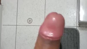 akawman - covid quarantine, big cock massage in the bathroom, hard dick