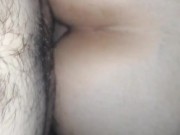 Full anal with teen GF deep with cum inside. Ass gape and creampie amateur 11/16