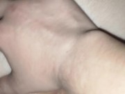 Full anal with teen GF deep with cum inside. Ass gape and creampie amateur 6/16