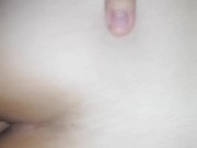 Full anal with teen GF deep with cum inside. Ass gape and creampie amateur 7/16