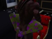 Big Booty Chick Challenges Black Supamane to a Fuck 12/16