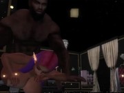 Big Booty Chick Challenges Black Supamane to a Fuck 13/16