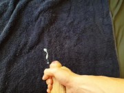YUMMY FAT WHITE COCK POV SHOOTS LOAD IN SLOW-MO! HD SOLO MALE MASTURBATION!