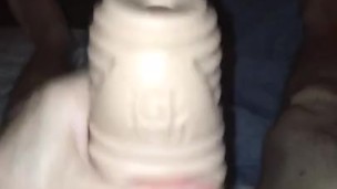 Sex toy cumshot