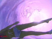 Amazing underwater bikini show. See more in my profile. Regina Noir. 12/16