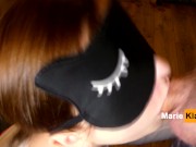 Slutty girl suck dick and got a portion of cum in mouth and plays with her 5/16