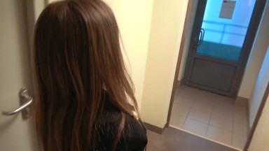 PUBLIC BLOWJOB AND SEX WITH TEENY GIRL