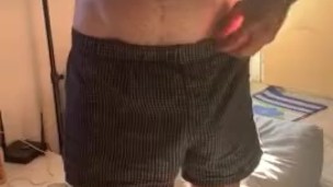 Showing his dick