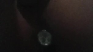 Pushing out a butt plug