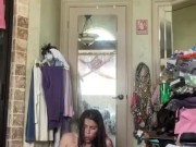 After shower masturbation with mommy’s toothbrush! 14/16