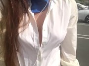 Nofaceotaku: First time showing boobs in public 1/16