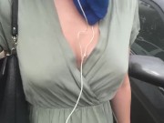 First time showing off my pussy in public  5/16