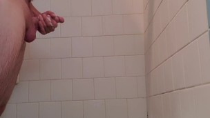 Jerking off in the shower!!