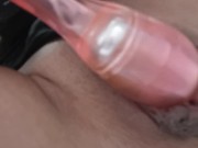 Huge dildo pussy play female Orgasm 11/16