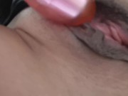 Huge dildo pussy play female Orgasm 12/16