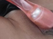 Huge dildo pussy play female Orgasm 8/16