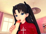 Fate/stay night Sex with Rin Tohsaka (3D HENTAI) 3/16