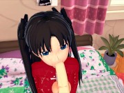 Fate/stay night Sex with Rin Tohsaka (3D HENTAI) 4/16